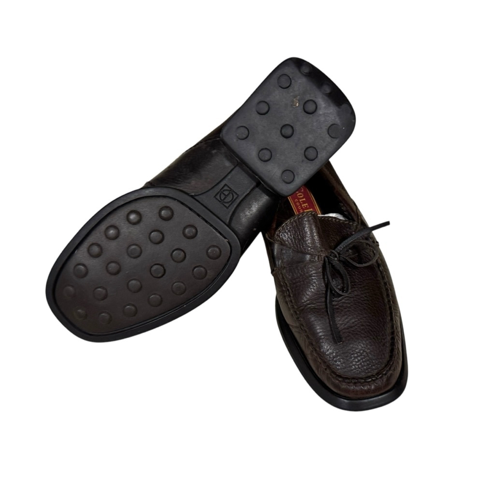 Cole Haan Men’s Dark Brown Leather Driving Loafers Size 9.5M​​​ - Picture 4 of 9